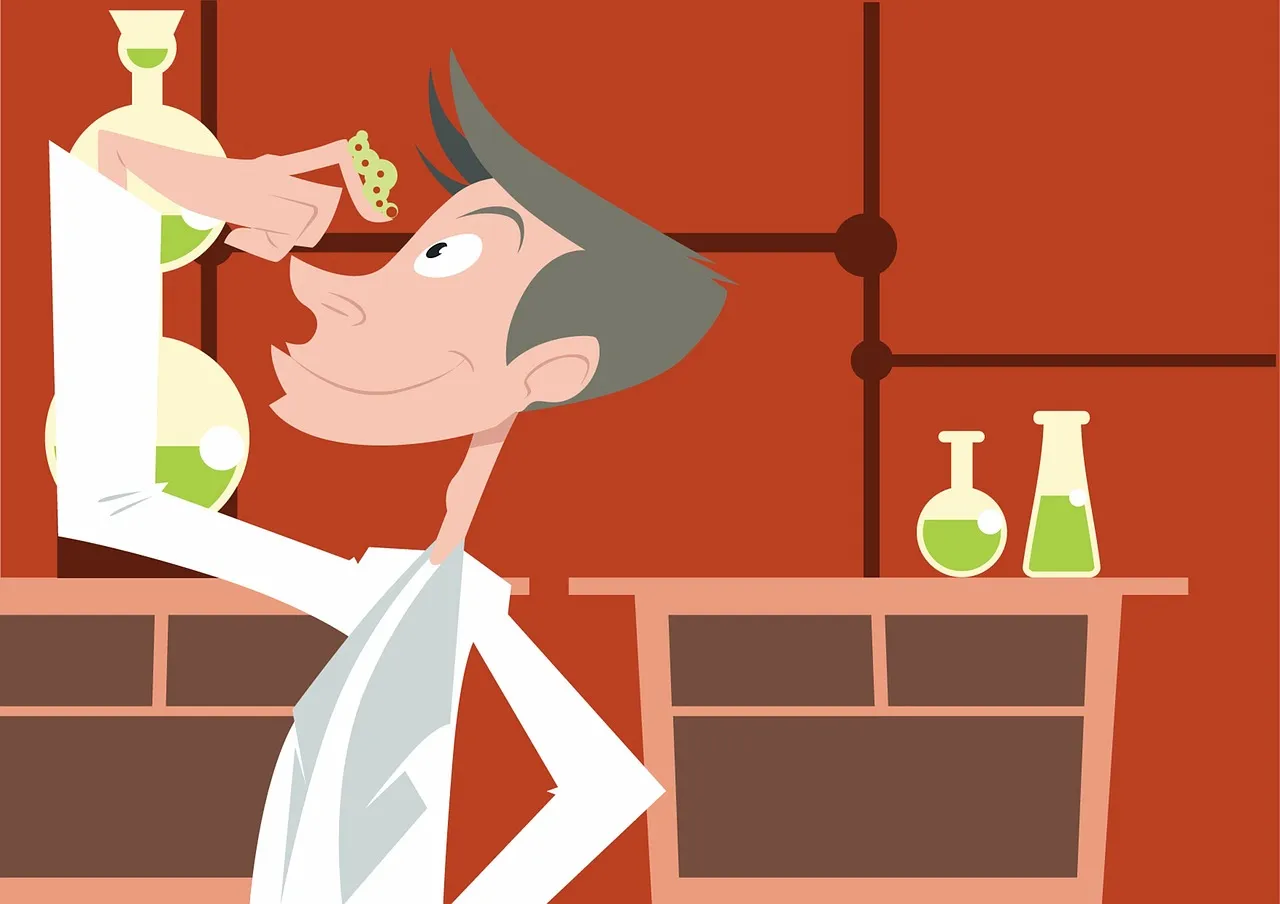 Scientist, laboratory, caterpillar — illustrating 10 mg vs 5 mg Vials: Does Vial Size Change Dosing?