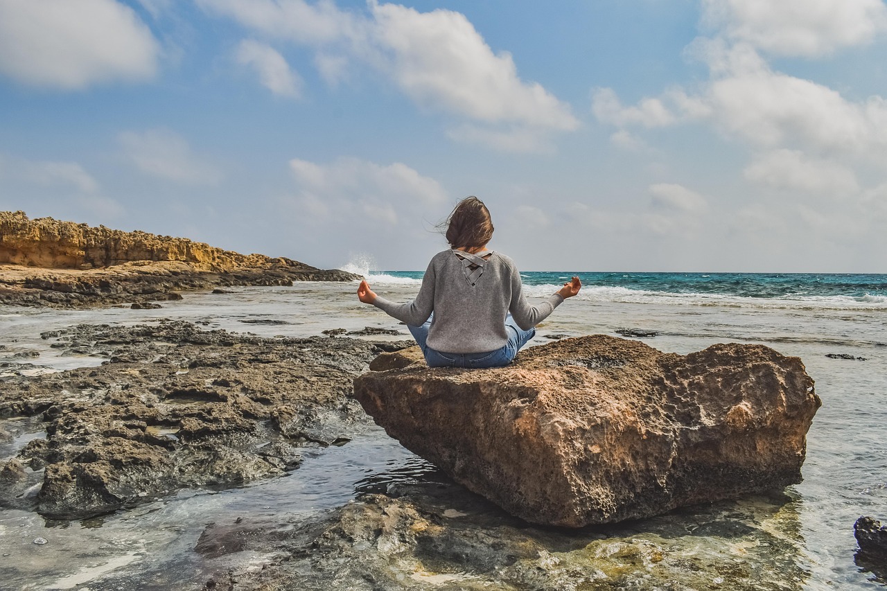 Girl, meditation, nature — illustrating Autoregulation: Adjusting Training Load to How You Actually Feel