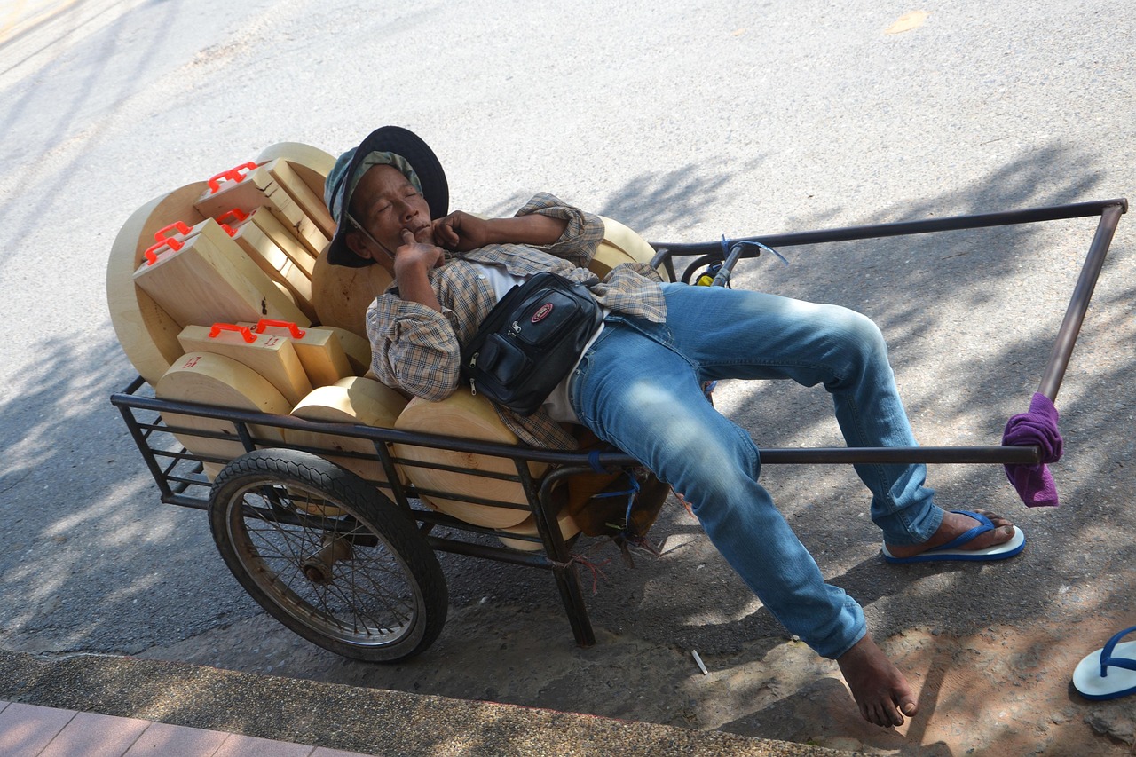Person napping peacefully in daylight, illustrating natural rest and sleep