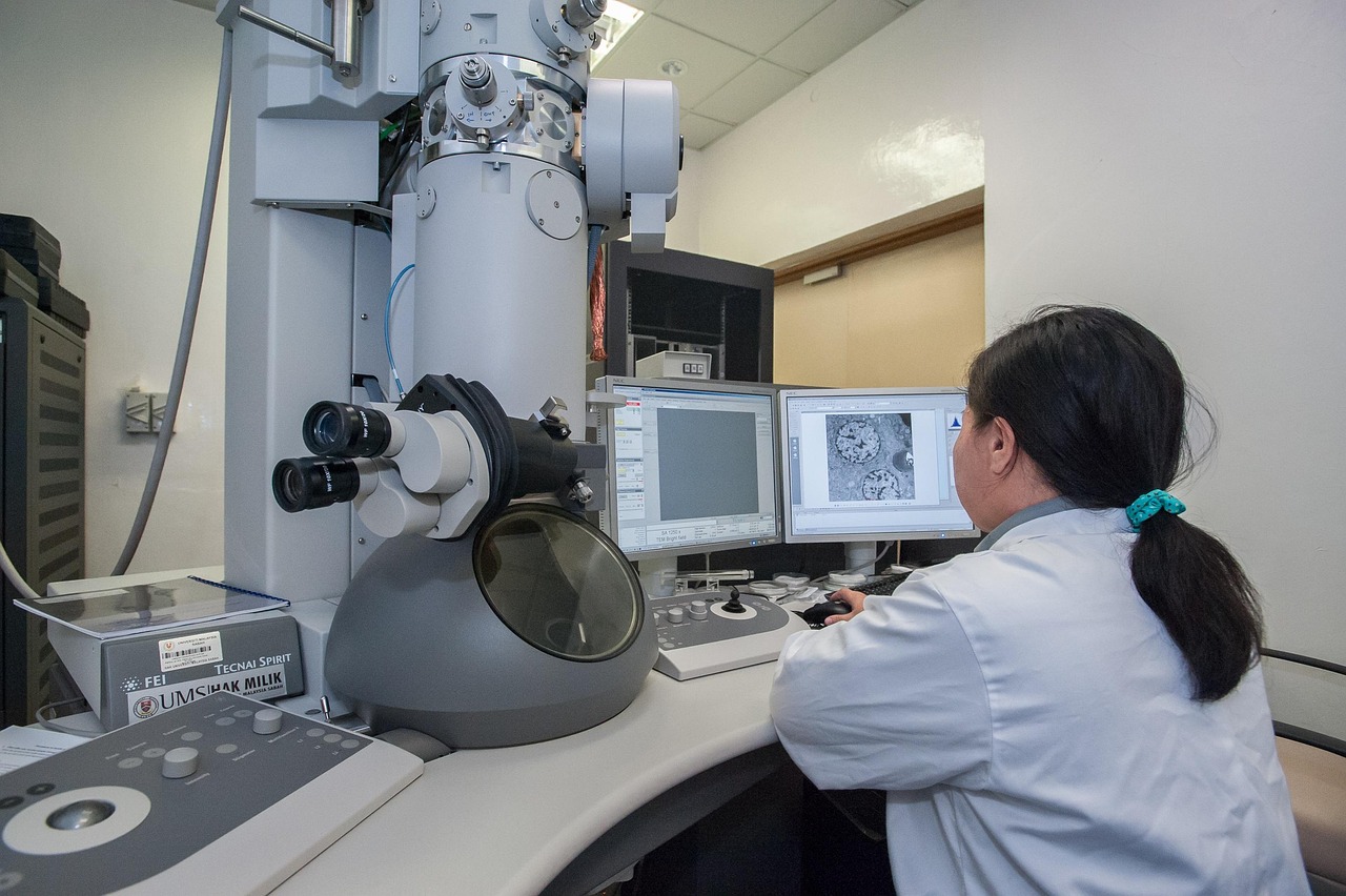Transmission electron microscope, universiti malaysia sabah, biotechnology research institute — illustrating How Many Units Is 250 mcg of Peptide? (It Depends on Concentration)