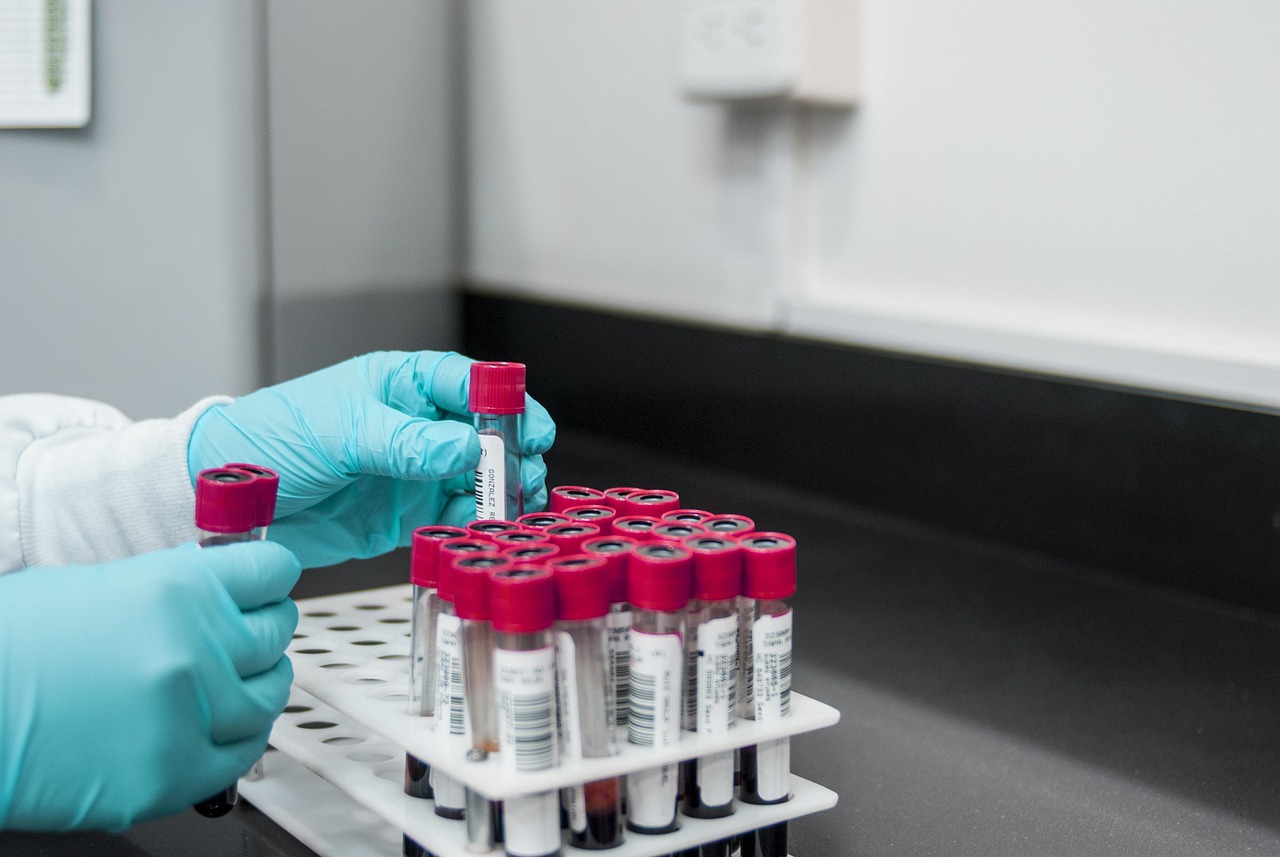 Lab, experiment, test — illustrating How Peptides Signal: Receptors, Cascades, and Effects