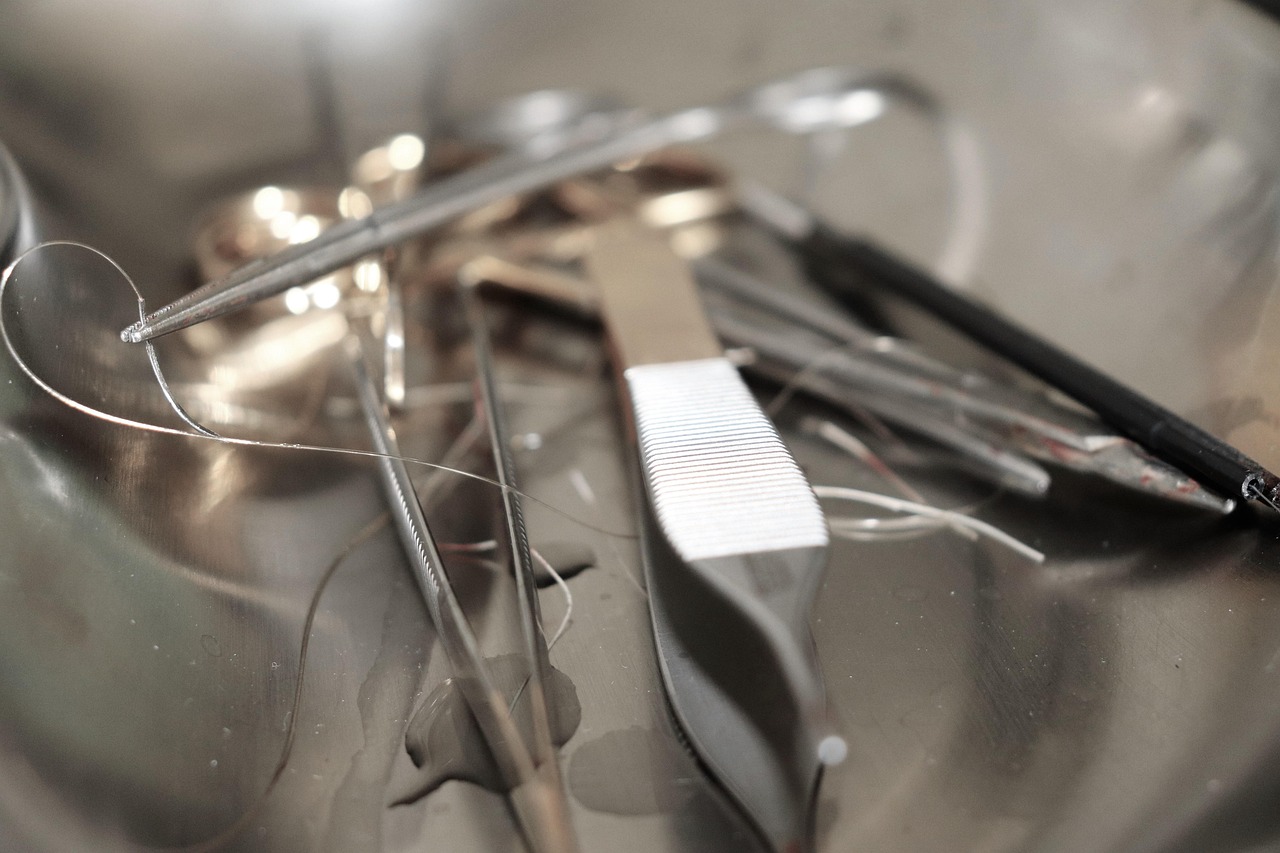 Surgical tools, surgery, instruments — illustrating How to Dose a Peptide Blend: The Math Behind a Multi-Peptide Vial