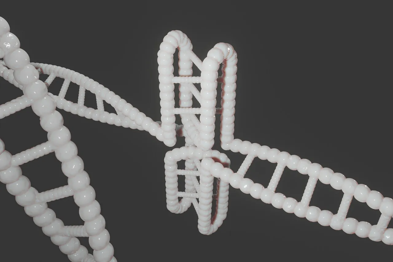 Human, dna, genetic — illustrating IGF-1 LR3 and PEG-MGF: The Muscle-Building Peptides and Their Risks