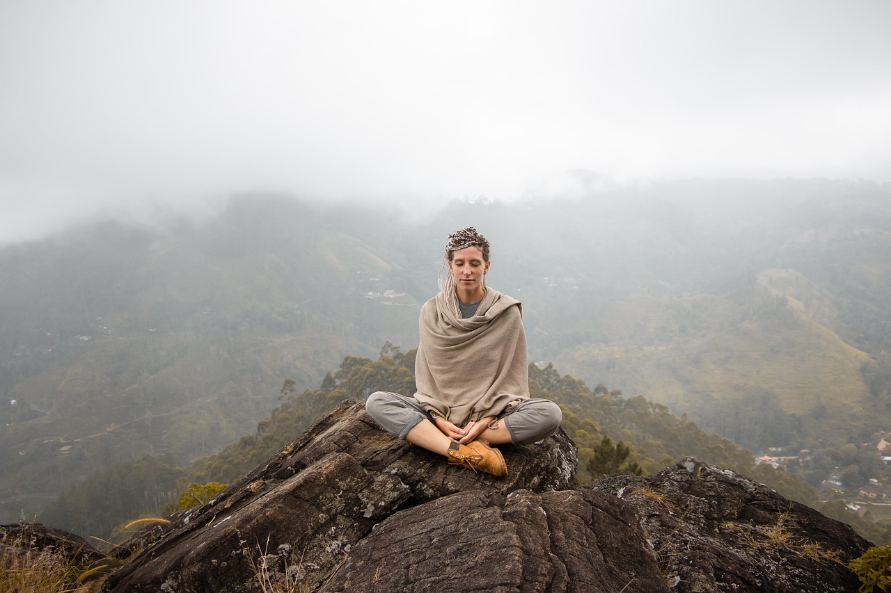 Meditate, meditation, woman — illustrating Meditation and Recovery: The Stress Connection