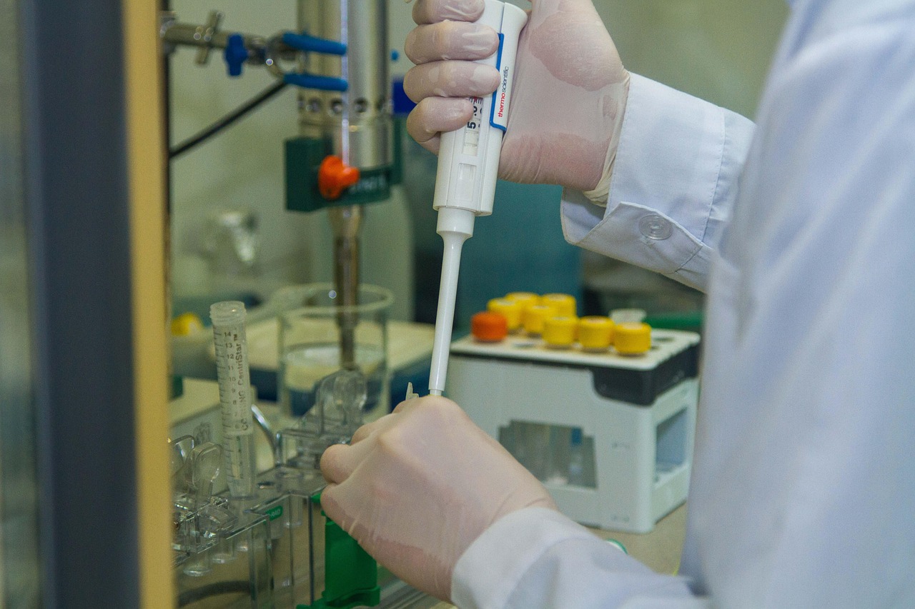 Science, scientist, laboratory — illustrating DIY Peptide Blend: Mixing Two Vials Into One
