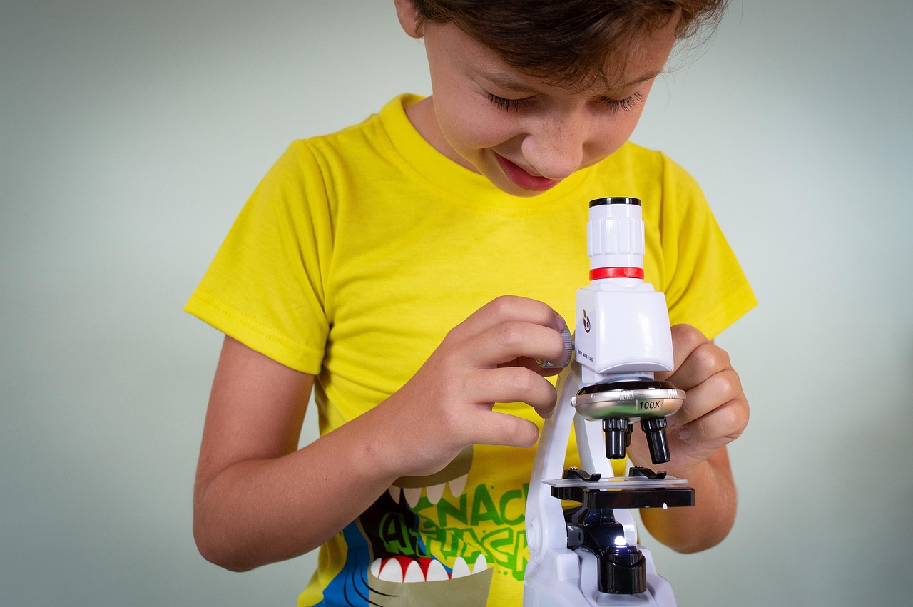 Study, microscope, kids — illustrating Peptides for Women: What the Sex-Specific Data Shows