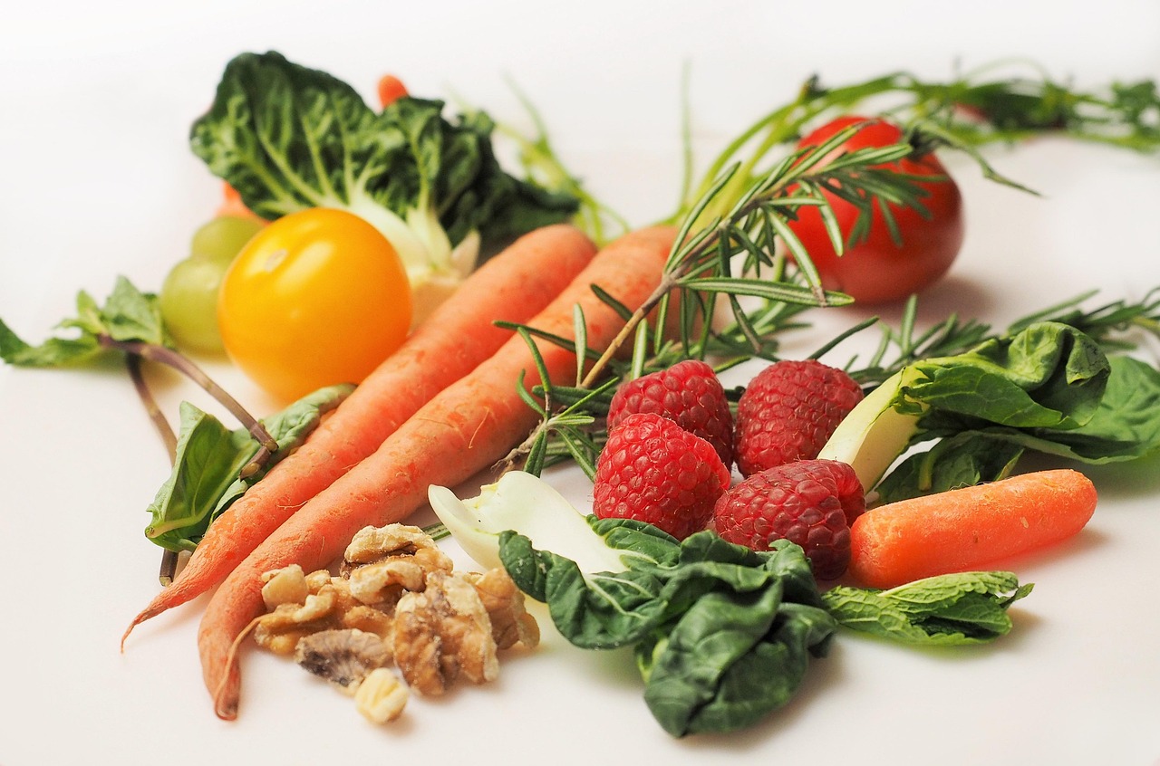 Vegetables, fruits, food — illustrating Retatrutide: The Triple Agonist on the Horizon