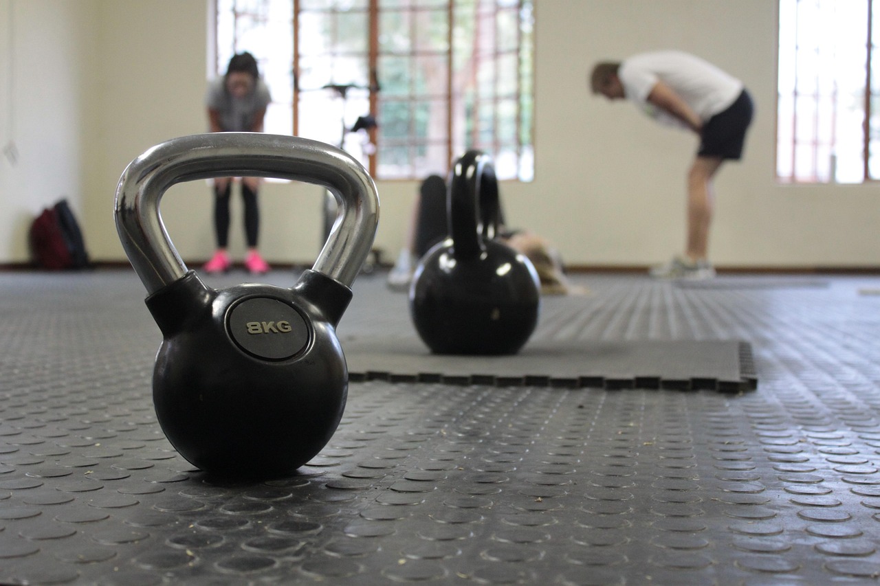 Kettle bell, training, fitness — illustrating Returning to Training After Illness, Safely