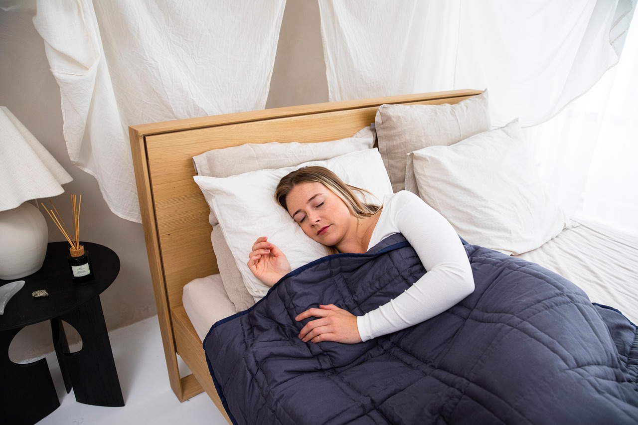 Sleeping, rest, indoors — illustrating Sleep Apnea and Athletic Recovery