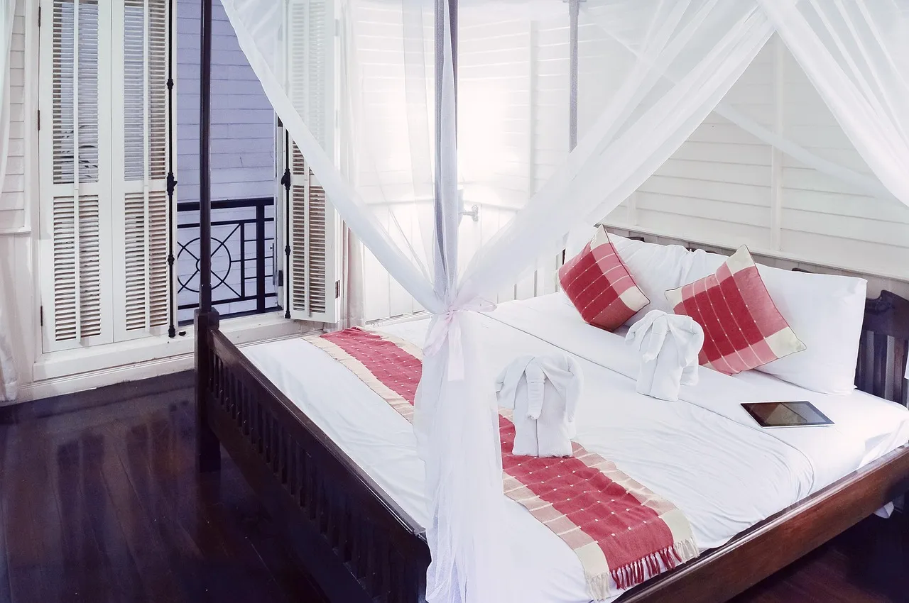 Hotel, bed, clean — illustrating Sleep Apnea and Athletic Recovery