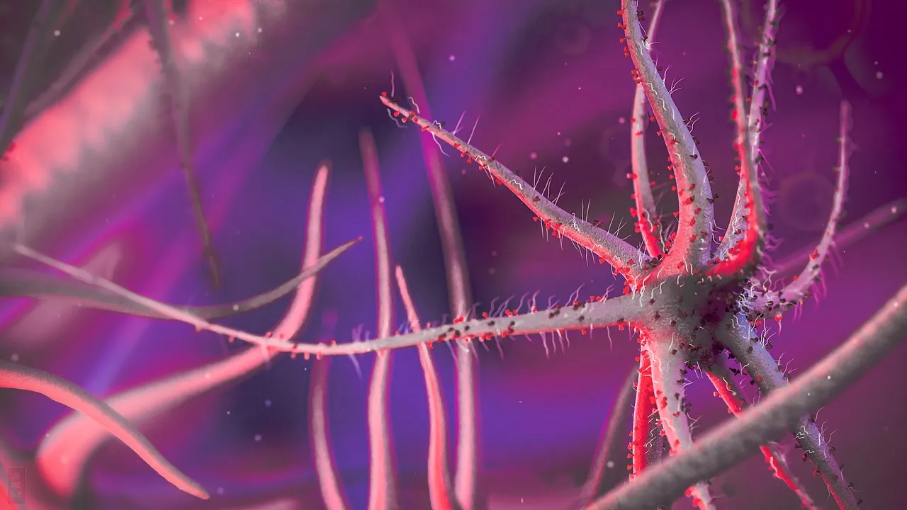 Virus, infection, microscope — illustrating The Hallmarks of Aging, Explained