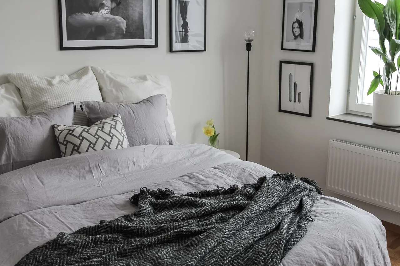 Bedroom, bed, sleep — illustrating The Role of Light in Circadian Recovery