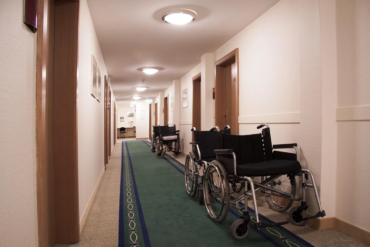 Rehabilitation, corridor, hallway — illustrating Thymosin Beta-4 and Tissue Repair: Reading the Preclinical Data