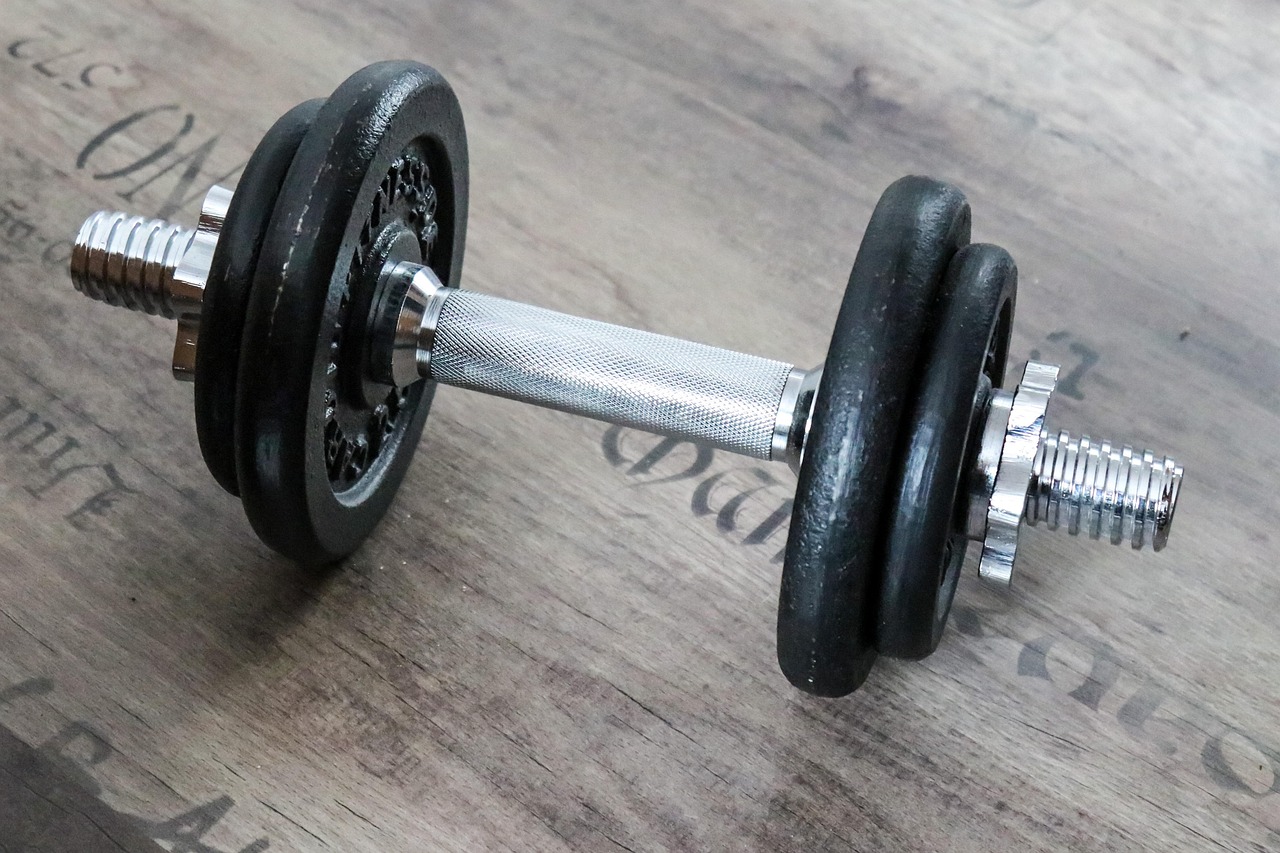 Dumbbell, weight, fitness — illustrating What Is Ozempic? A Plain-Language Explainer