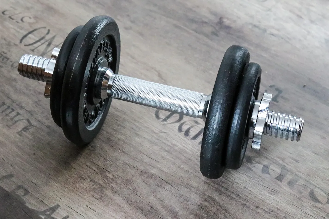 Dumbbell, weight, fitness — illustrating What Is Ozempic? A Plain-Language Explainer